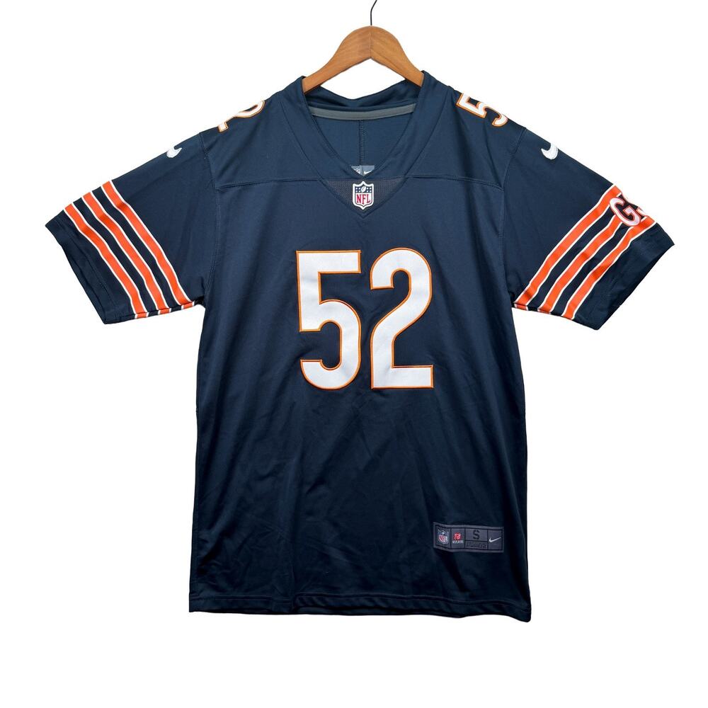 Nike NFL Jersey Chicago Bears #52 Khalil Mack Football Stitched Men's Size S